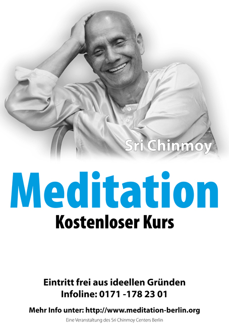 Plakat Meditations-Workshop